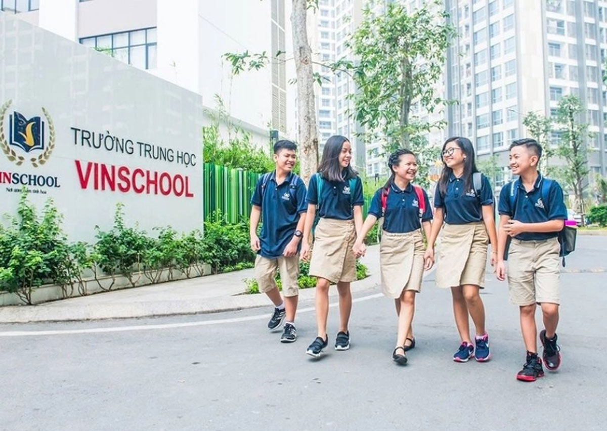 Trường học li&ecirc;n cấp quốc tế Vinschool