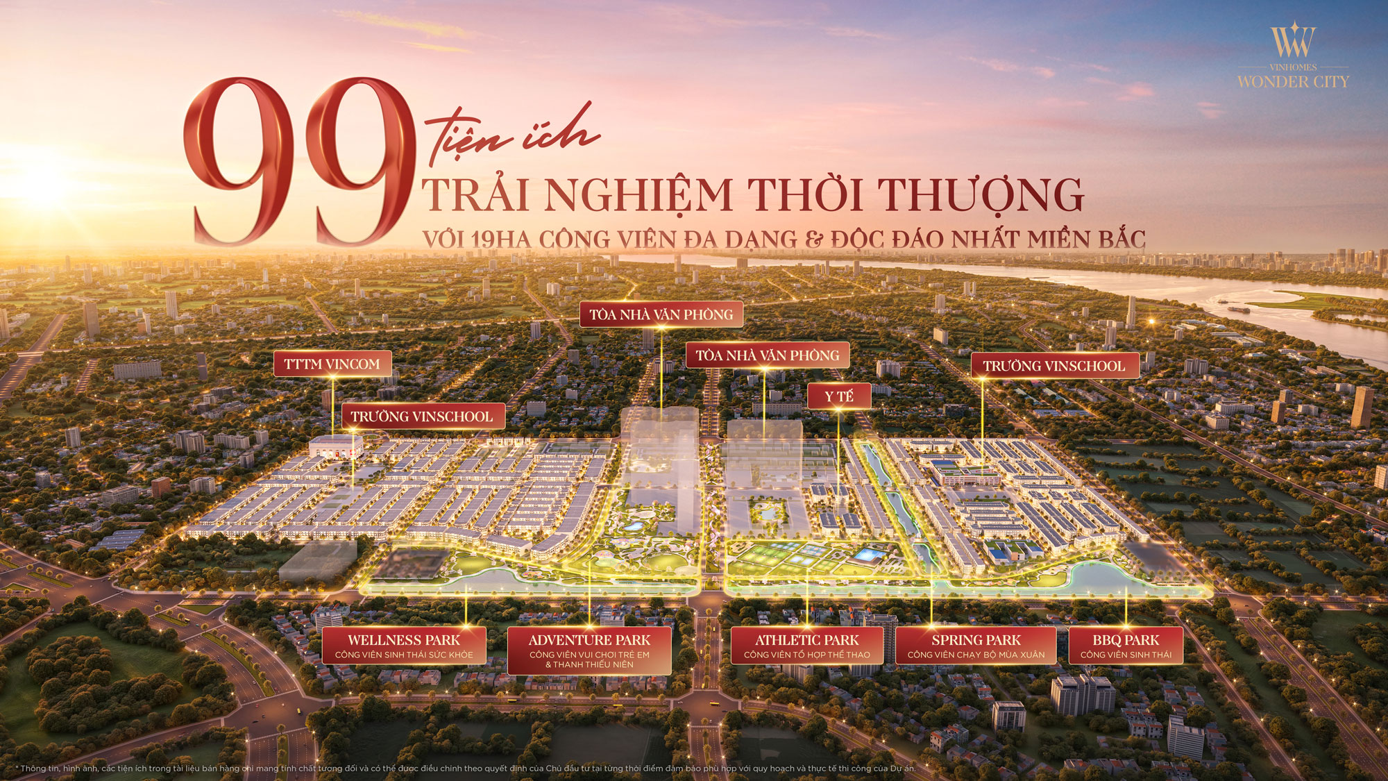 Vinhomes T&agrave;m X&aacute;: Bản đồ tiện &iacute;ch chi tiết