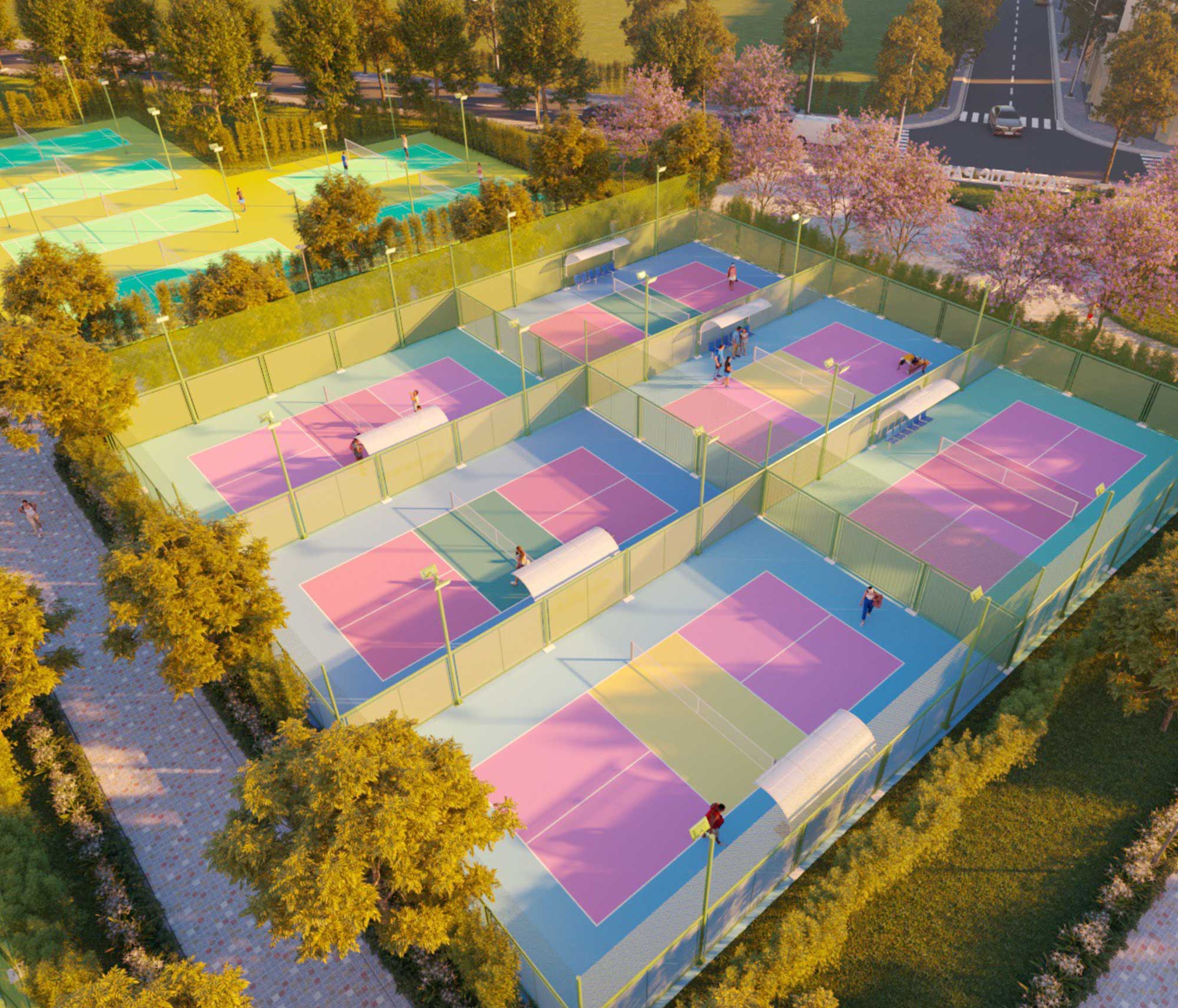 S&acirc;n thể thao đa năng tại C&ocirc;ng vi&ecirc;n Athletic Park